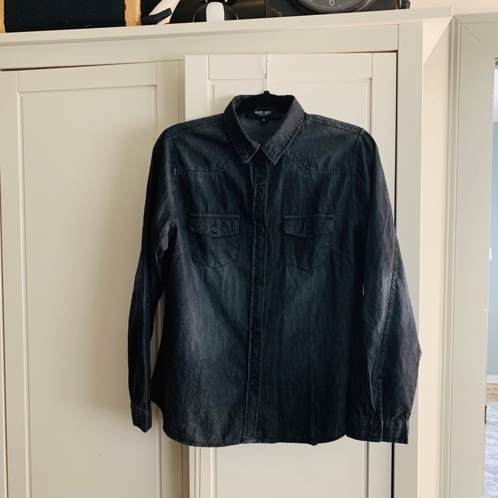 Black jean shirt